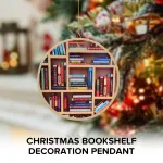 Jue Fish Christmas Bookshelf Decoration Pendant