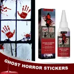 Jue-Fish Halloween Diy Liquid Sticker Wall Sticker