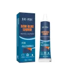 Jue-Fish Glue Clear For Sew Fabric Speedy Fix Waterproof Liquid