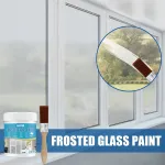 Jue-Fish Frosted Glass Paint Door - Window Shading Provides Privacy