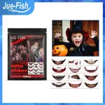 Jue Fish Halloween Prank Makeup Temporary Tattoo Stickers