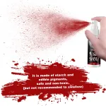 Jue Fish Clean Makeup Props Blood Splatter Spray For Haunted House