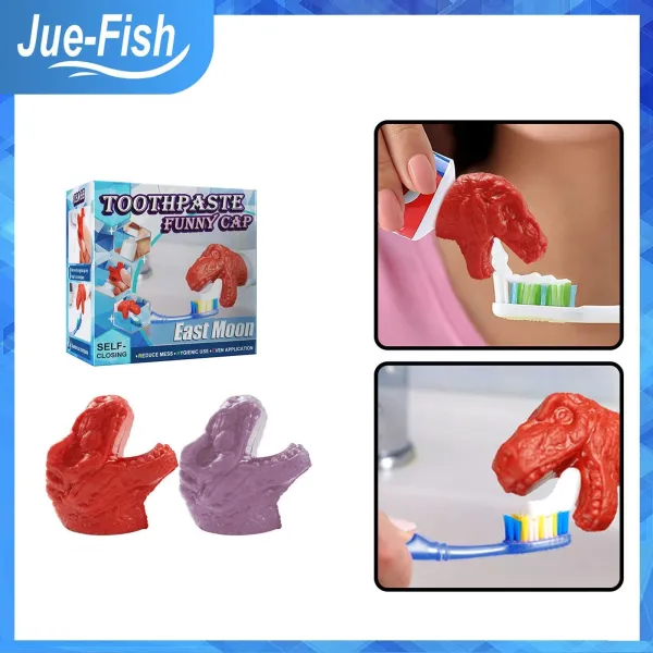 Jue Fish Toothpaste Cap Toothpaste Dispenser Creative Penis Dick Breast Shaped Toothpaste Cap