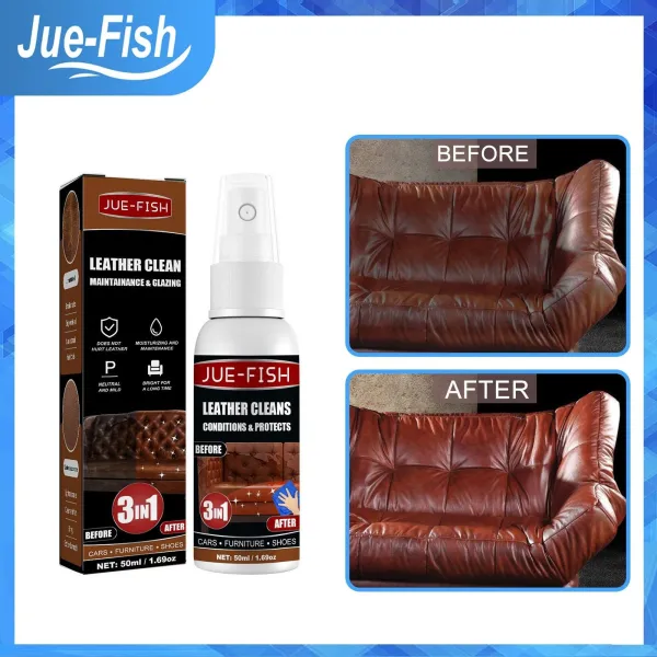 Jue-Fish 3 In 1 Leather Cleaner