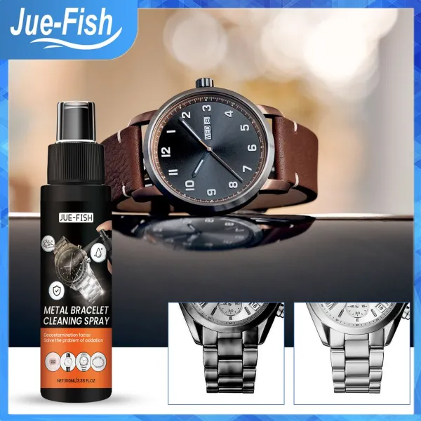 Jue-Fish Bracelet Cleaning Spray Jewelry Necklace Clean Polishing Spray