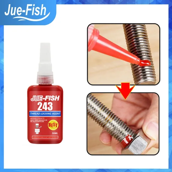 Jue Fish 243 - Liquid Glue Blue Anaerobic Adhesive