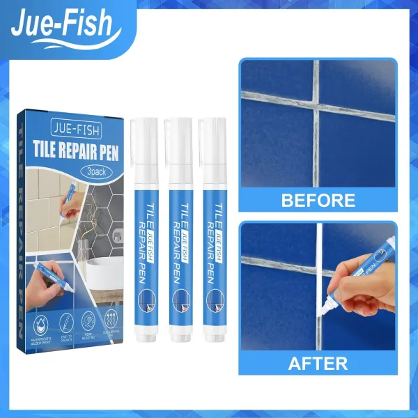 Jue-Fish Waterproof Tile Gap Repair Pen