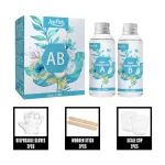 Jue-Fish Ab Glue Kit Crystal Epoxy Resin Hard Glue