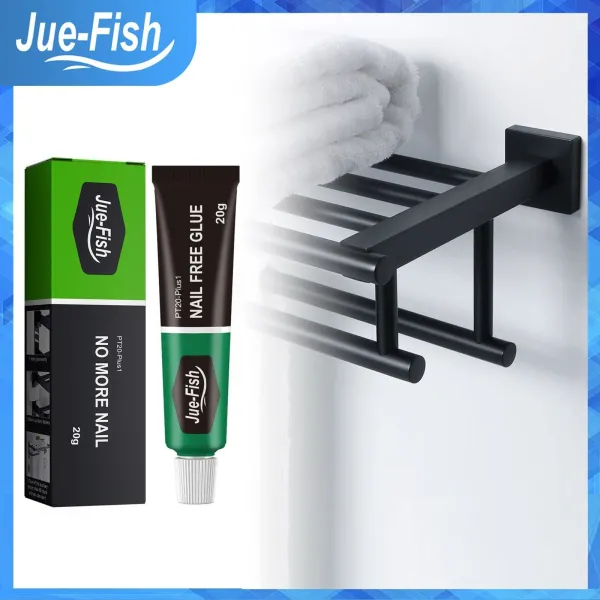 Jue Fish Nail Free Glue Waterproof Super Glue