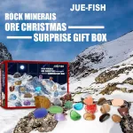 Jue-Fish Advent Calendar 2024 Christmas Countdown Toys 24 Days Ore