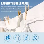 Jue-Fish Laundry Bubble Paper Tablets