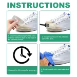 Jue Fish Shoes Cleaner - Remove Yellow Foam Cleaner Sneakers