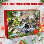 Jue-Fish Dinosaur Advent Calendar For Boys 2024 Christmas