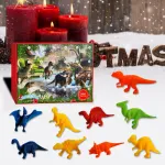 Jue-Fish Dinosaur Advent Calendar For Boys 2024 Christmas