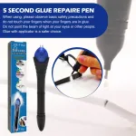 Jue-Fish Uv Repair Glue Pen - Welding Compound Quick Fix Plastic Ceramic