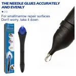 Jue-Fish Uv Repair Glue Pen - Welding Compound Quick Fix Plastic Ceramic