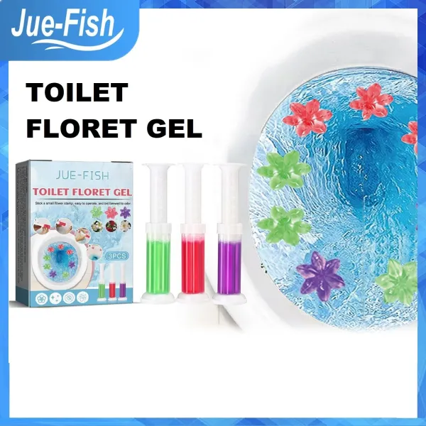 Jue-Fish Toilet Cleaning Gel - Air Freshener Cleaner Gel