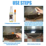 Jue-Fish Oil Stain Cleaner - Heavy Oil Grease Cooktop Range Hood Cleaner Spray