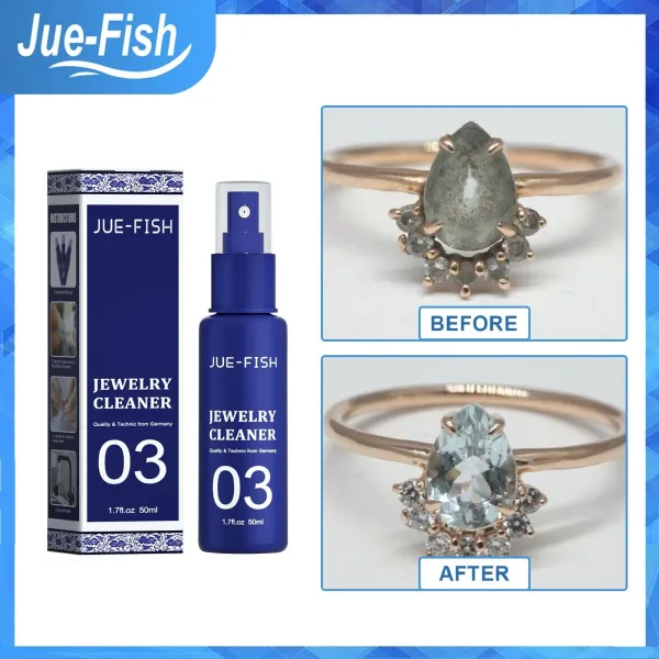 Jue-Fish Jewelry Polish Cleaner- Tarnish Remover For Silver Jewelry