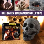 Jue Fish Halloween Simulation Skull Props