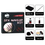 Jue Fish Scar Water Halloween Makeup Set Plasma Spray Skin Wax Knife