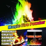 Jue-Fish Magic Fire Powder Colorful Flames