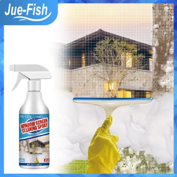 Jue-Fish Window Screen Cleaning Spray