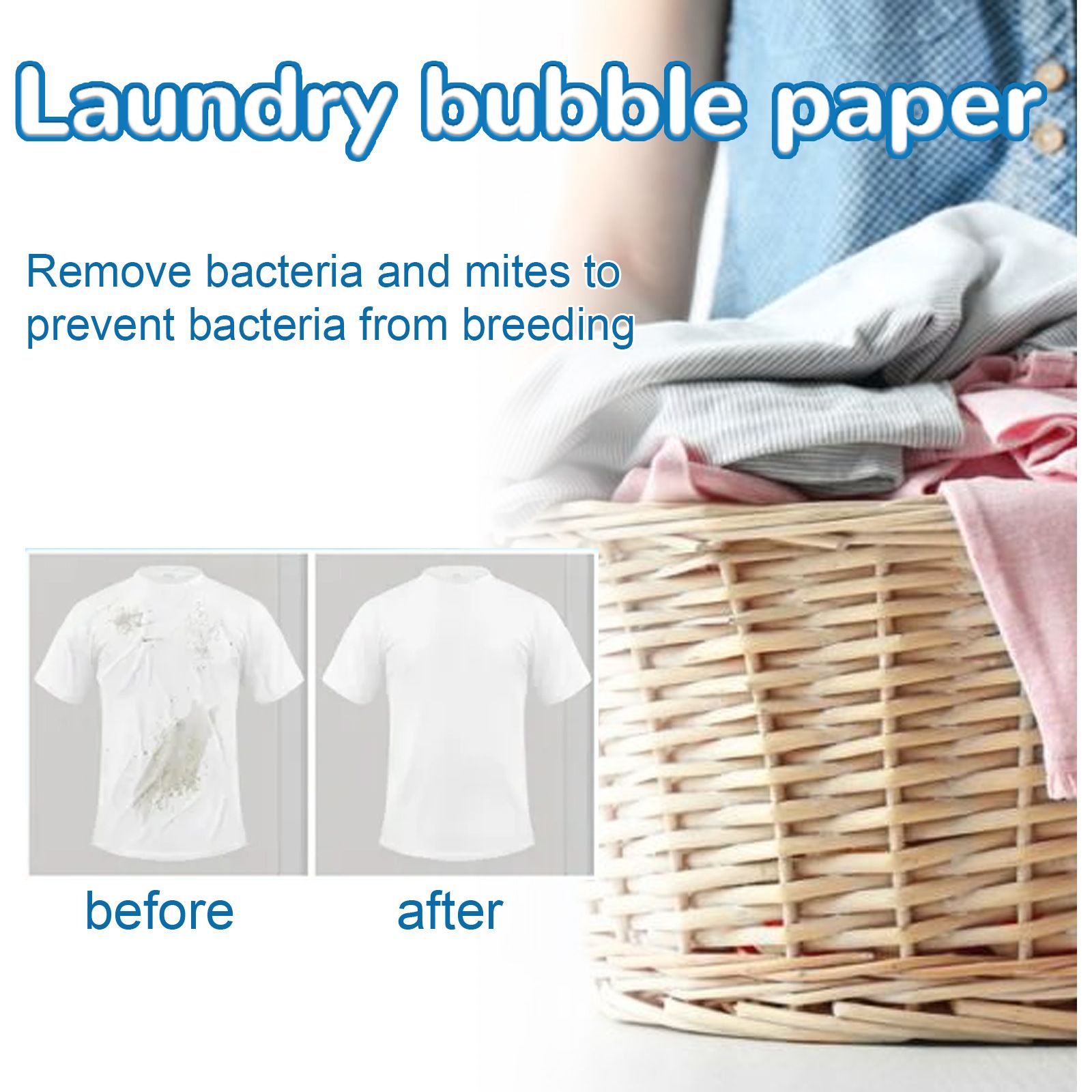 Jue-Fish Laundry Bubble Paper Tablets-2